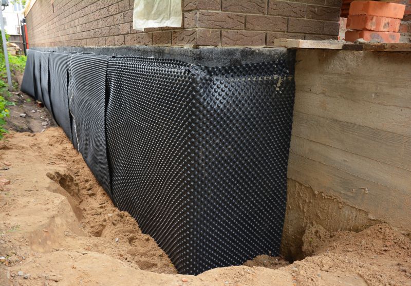 Waterproofing Membrane Setup